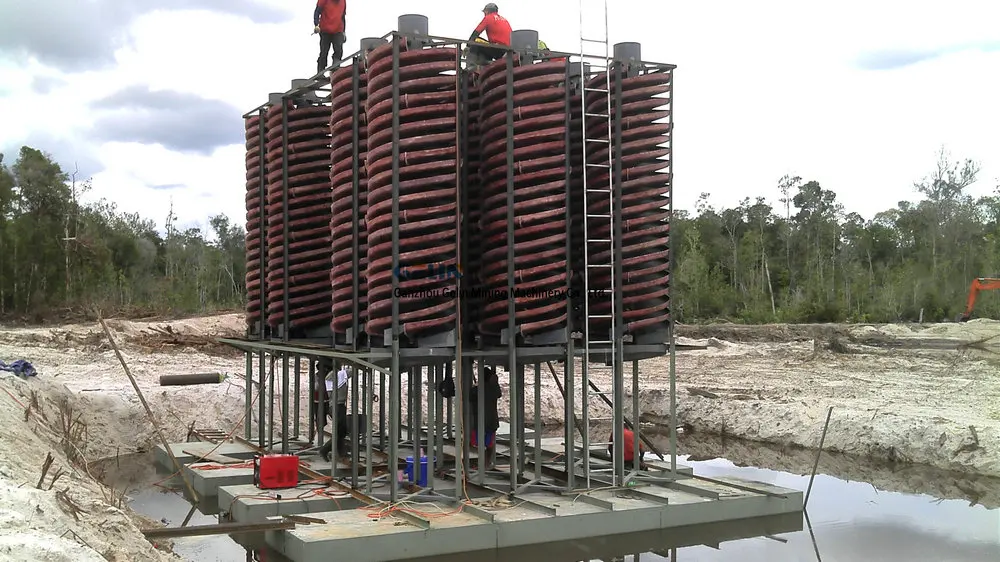 Full set river sand recovery equipment for zirconiumium concentrating machine ilmenite concentrating machine