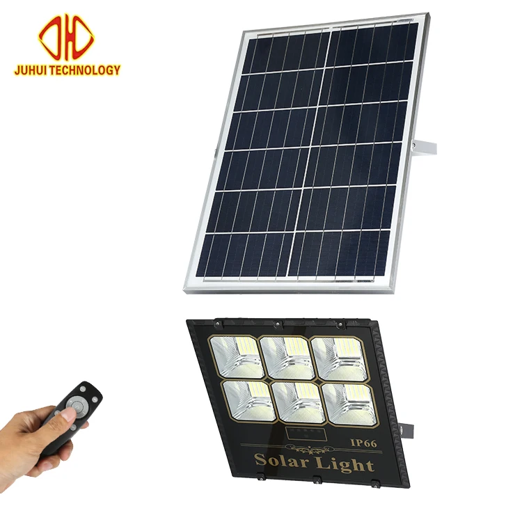 
Wholesale Price Outdoor Garden Waterproof IP65 Aluminium 100W 200W 300W LED Solar Flood Lamp 