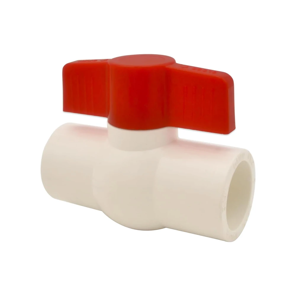 PVC Plastic Socket x Socket Ball Valve