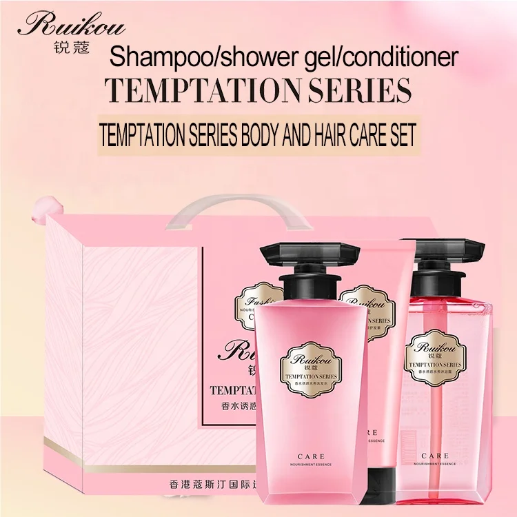 Hot Selling Perfume Hair Shampoo Set Anti dandruff Hair Shampoo And Conditioner Set