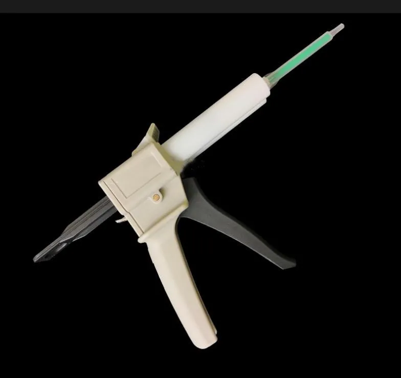 MB06-16 Plastic Square Adhesive Mixer Static Mixing Tip Nozzle for 50ml ABglue, Adhesive, Bonding, Epoxy