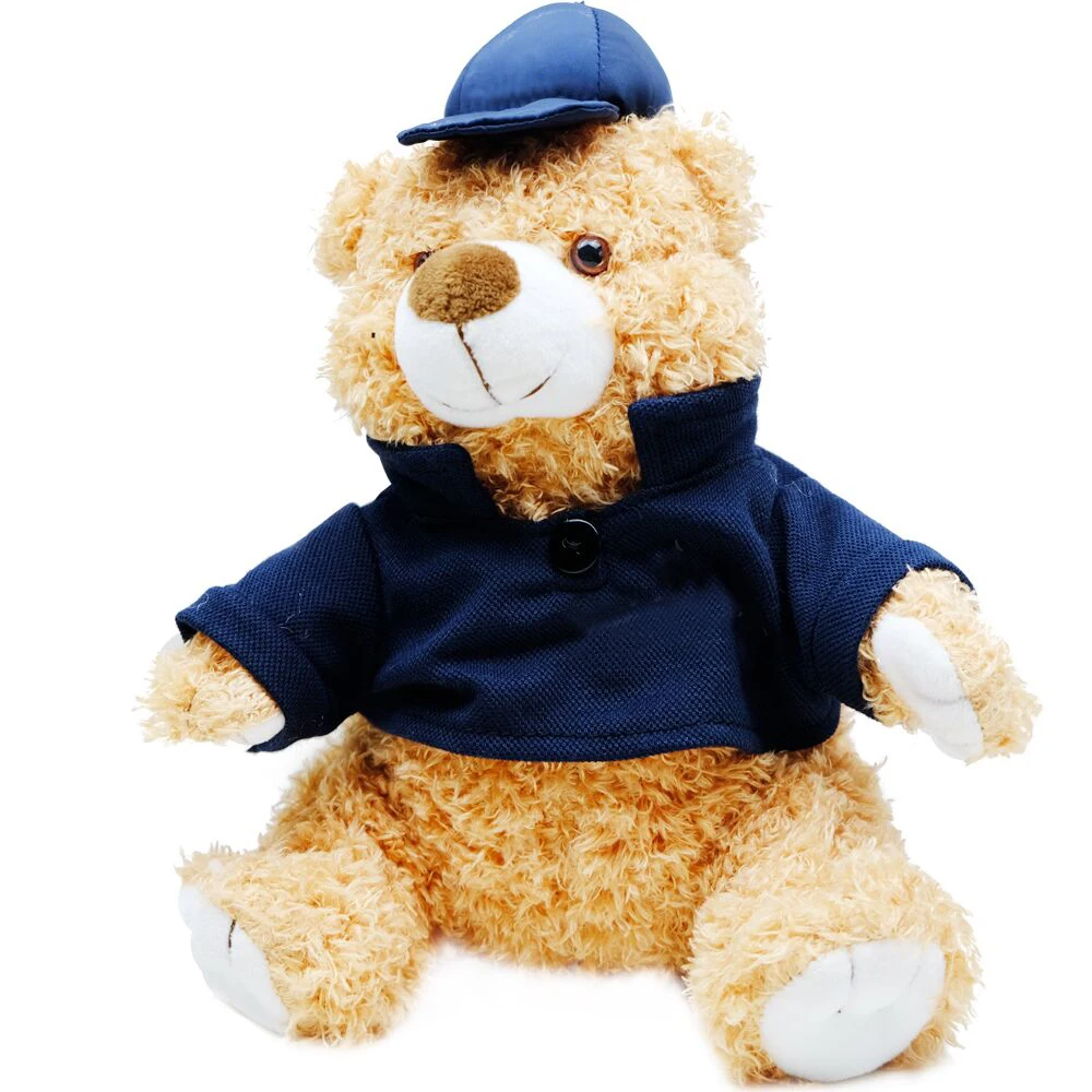 Высокое качество, платья, украшенные плюшевые игрушки плюшевый мишка с звуковое устройство