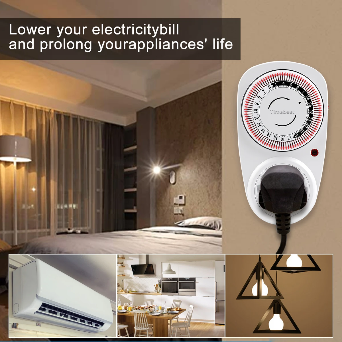 Top Quality Controlled Energy Saving Outdoor Washing Machine Mechanical Timer