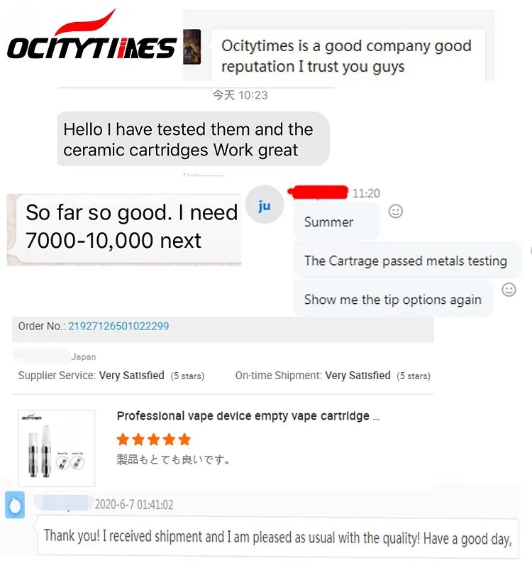 Original Factory Empty vape cartridge pen portable vape pod e cigarette