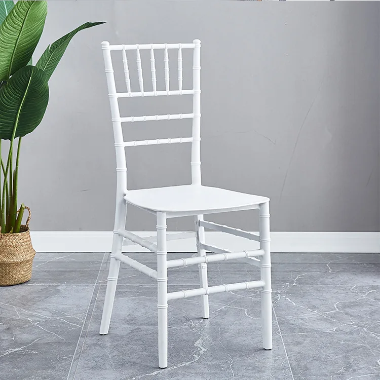 Wholesale Gold White Polycarbonate Chair Resin Pp Plastic Tiffany Phoenix Chair  Resin Wedding Chair