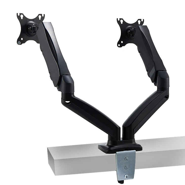 AUKI Vesa Adapter Monitor Arm Dual Aluminum Fits 13-32 inch LCD Monitor Arm Mount