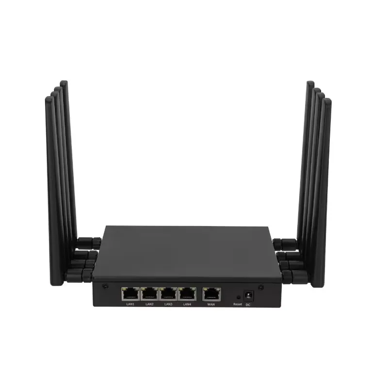 USA Hot Selling 5G WIFI Router HC-S400 Openwrt MTK7981 AX3000 128 Users Wifi6 External Antennas X62 SA NSA sim card router