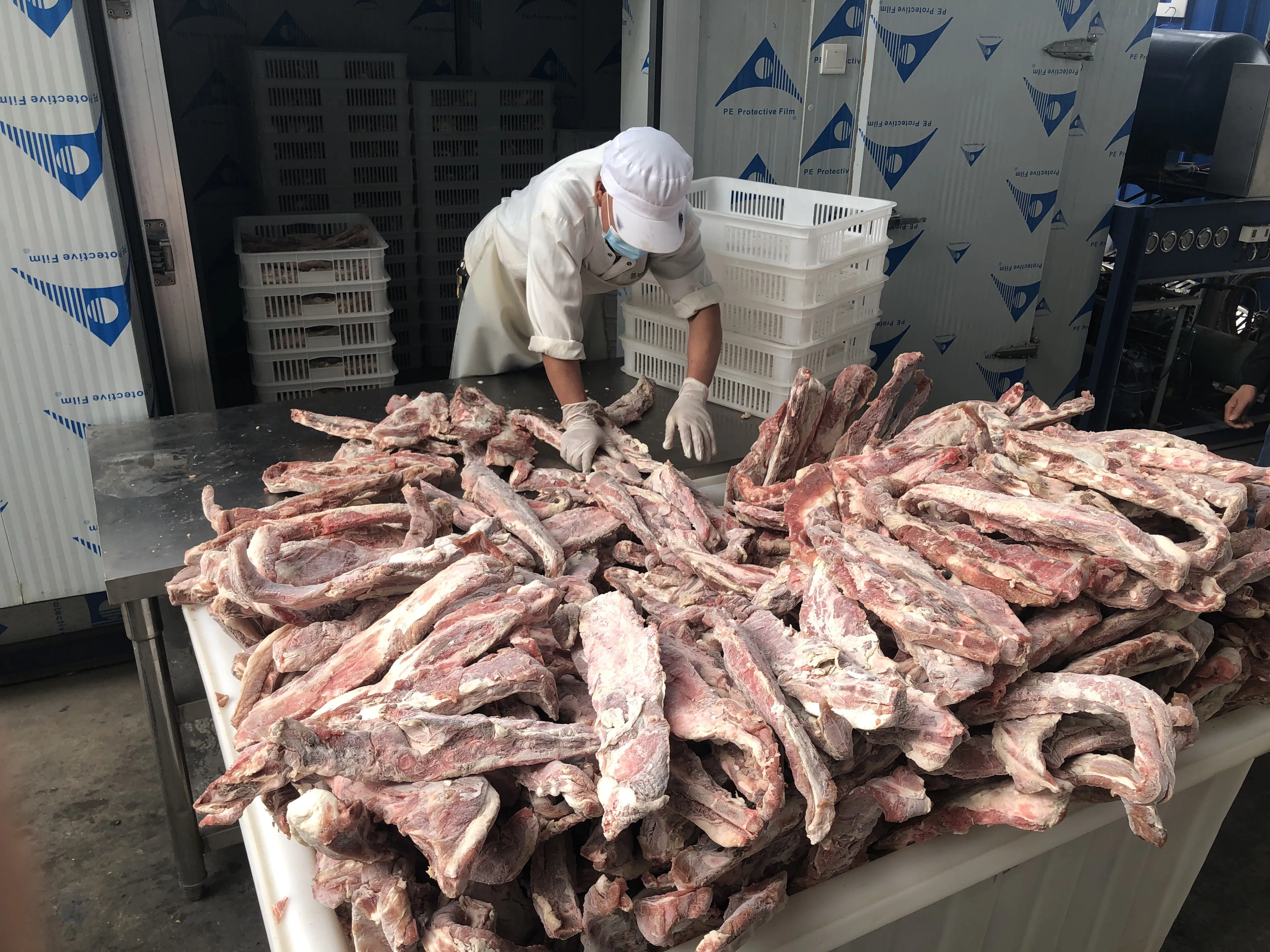 Морозильник для быстрой заморозки птицы