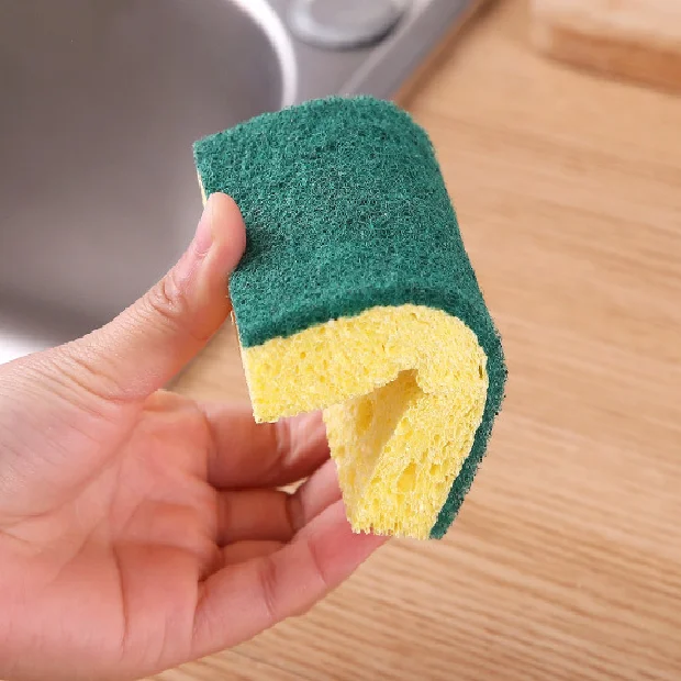 Кухня блюдо для чистки нейлоновая Мочалка для очищения Скраб Папа