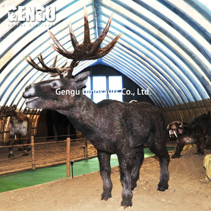 Robotic Animal Model Mammoth Animal Sculpture