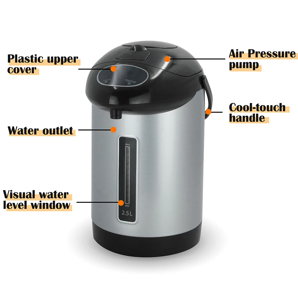 Sterilization Reboil Water Hot Pot Coffee Maker Keep Warm Simple function Electric Water Pot Electric Thermos Pot