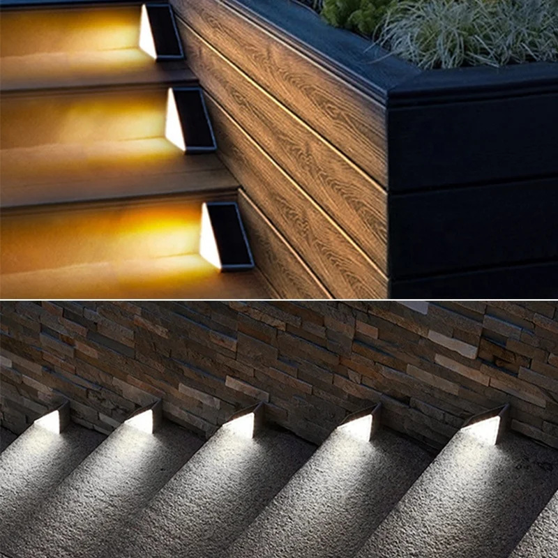 Outdoor waterproof solar induction light illumination corridor courtyard wall lamp