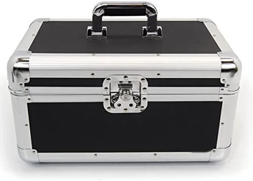 7 Inch Singles Vinyl Record Carry Case Storage Box Tough Strong Holds 200 Vinyl Record Box