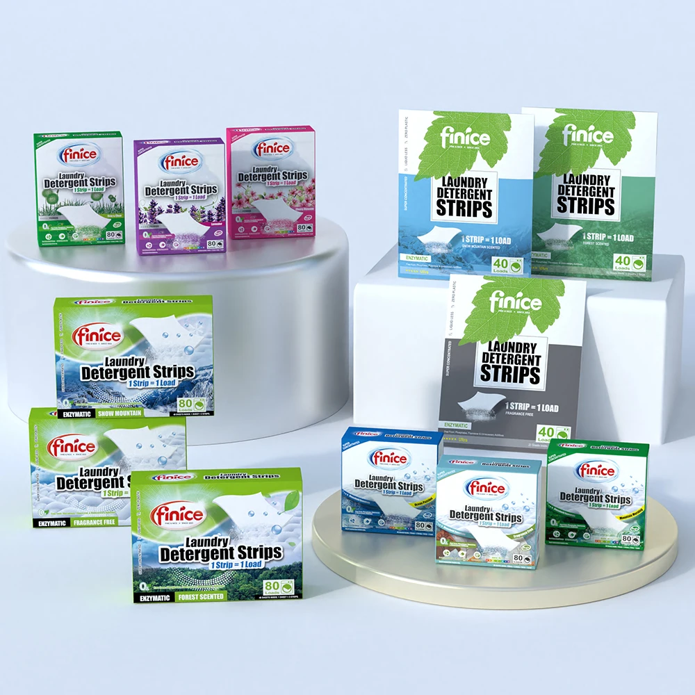 FNC746 Finice Eco Friendly Laundry Detergent Paper Sheets Private Label