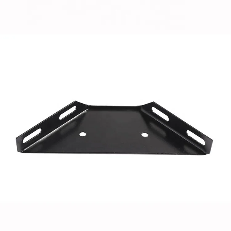 Black Powder Coating Steel Furniture Angle Triangle Iron Bed Angle Brace Bracket for Bed Frame Accessories