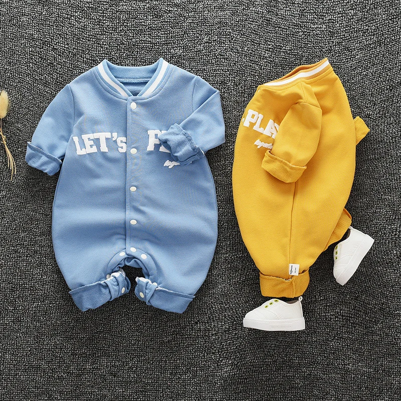Wholesale baby Bodysuit Long Sleeve 100% cotton Baby Cloth Bodys Ropa De Bebes New Born Baby Clothes Newborn Clothing