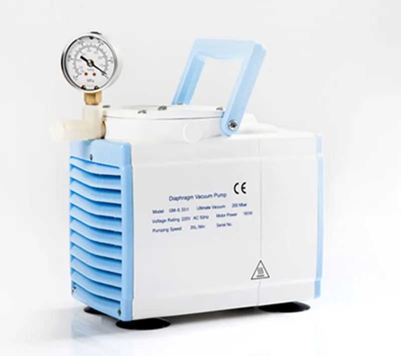 100% Oil-free Diaphragm Vacuum Pumps Manufacturers with AC Electric Powered for Lab Vacuum Filtration Apparatus