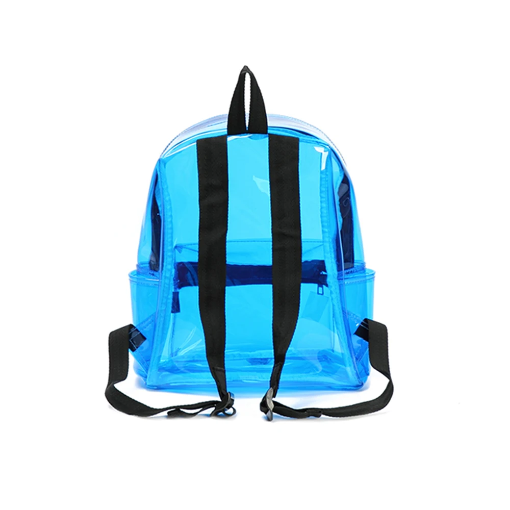 Custom Clear Mini Backpack Transparent pvc bag Backpack, Fashion clear School Backpack