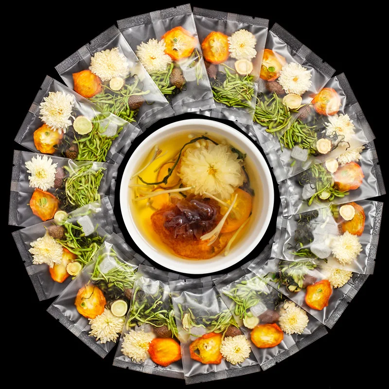 Chinese Health Lung Clearing Detox Tea Honeysuckle Chrysanthemum 100% Natural Herb Tea for Smokers