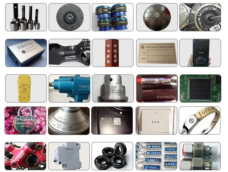  Steel Fiber Laser marking machine Plastic CO2 30