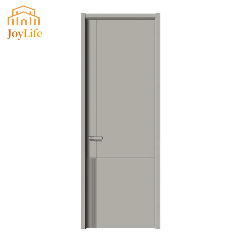 China Manufacturer Modern Mahogany Finish Stylish Minimalist Perfect Wood Door