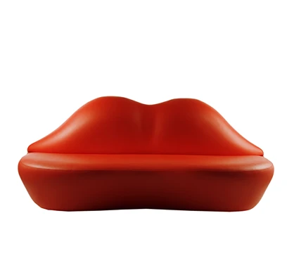 Factory Direct Sales Of Creative Lip-Shaped Waiting Chairs For Entertainment Venues Dedicated Fashion Creative Waiting Chairs