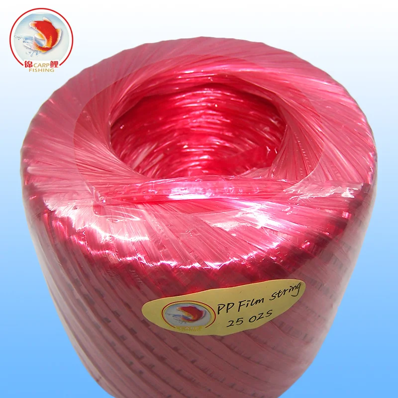 Cheap Recycled PE Packing String Rope Custom Colored Plastic Raffia Polypropylene PP Twine Pp String for Sale