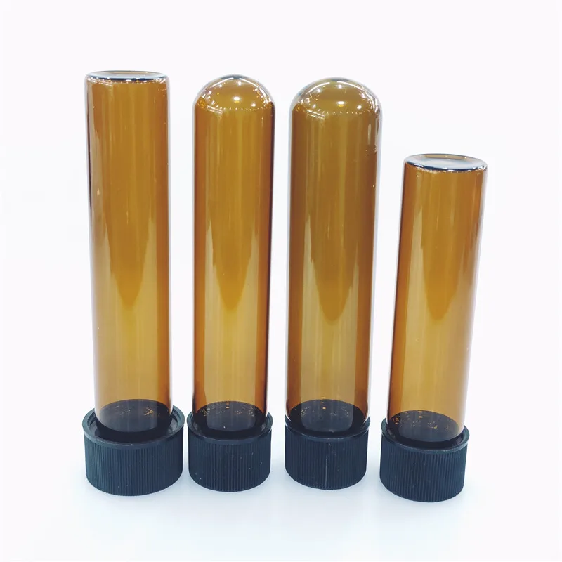 
Hot sale 116mm 120mm 110ml 98mm Screw Top aluminum Pre-Roll Tube With Child Resistant Black Lid For tabacoo Packing 