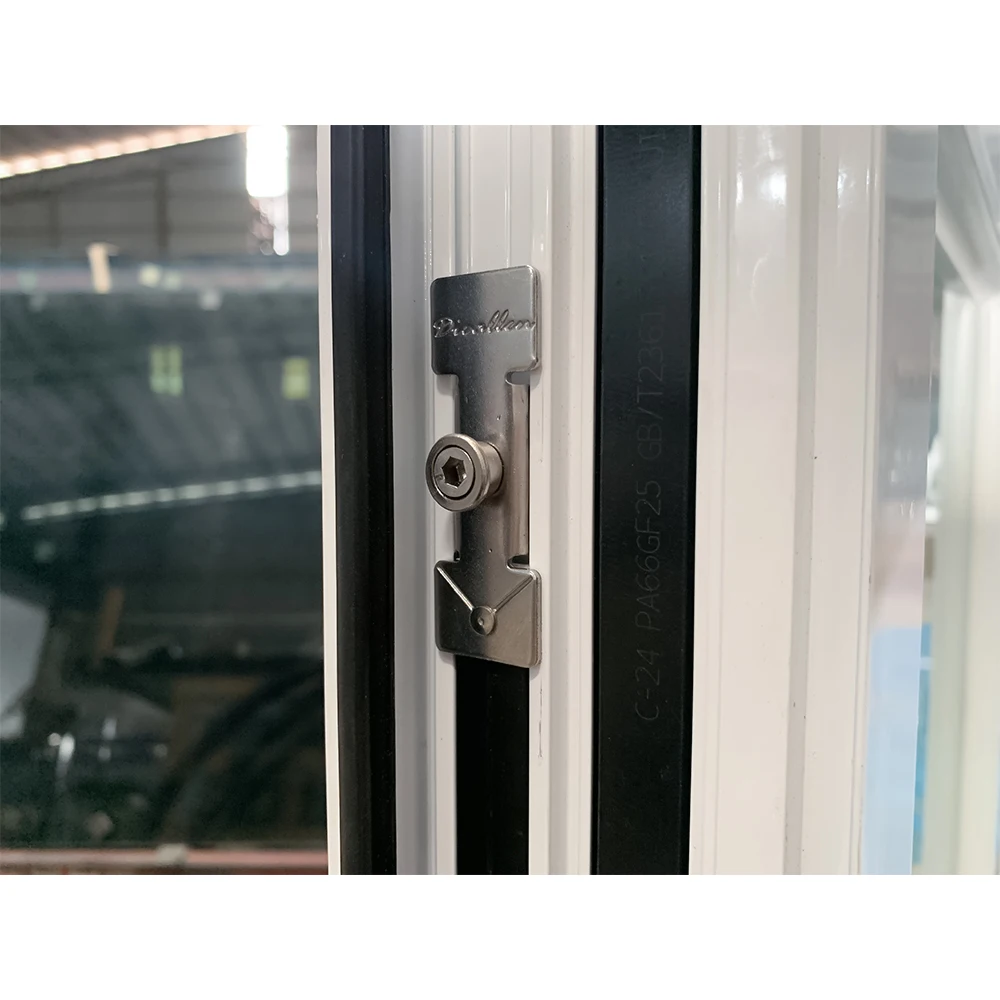 Hot Sale Thermal Break Aluminum Flush Frame Casement Windows With Smart Glass For Houses