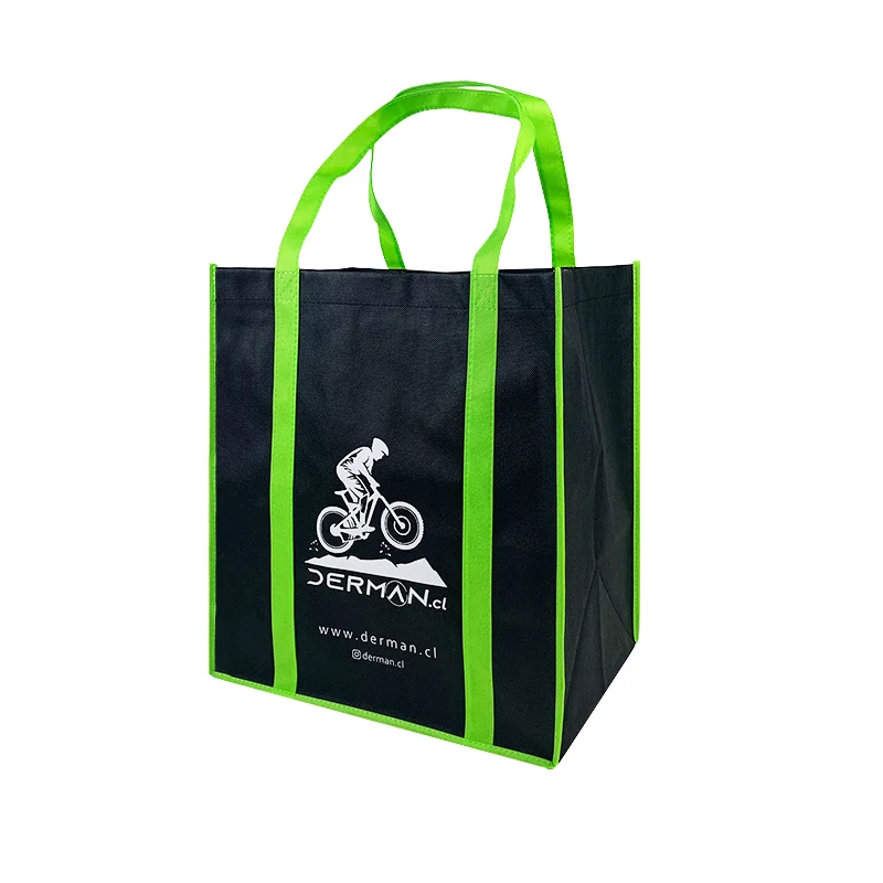 
Eco Friendly Factory Direct Handles Grocery Non Woven Shopping Bag 