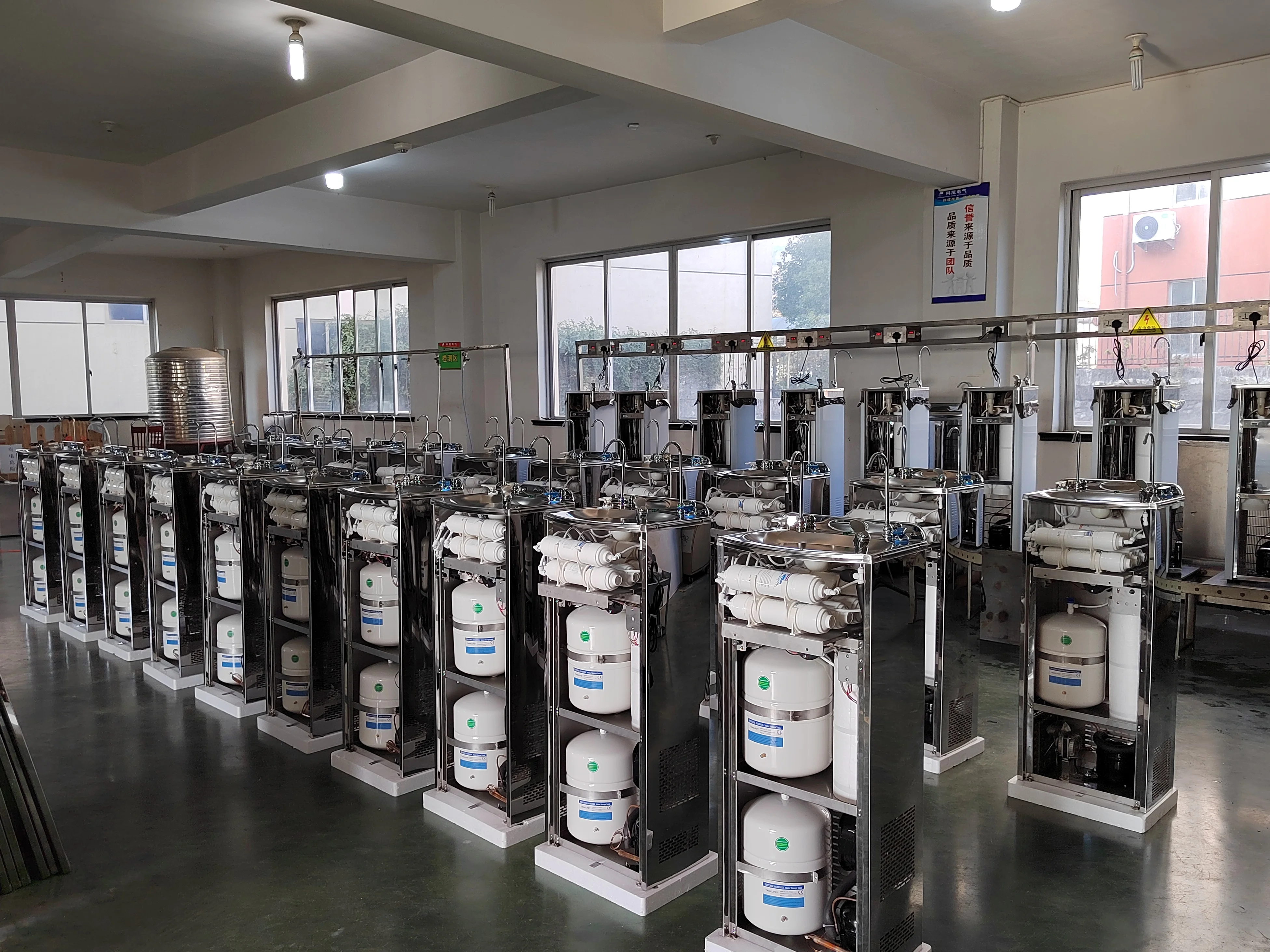 Reverse Osmosis Water drinking fountain school factory stainless steel water dispenser