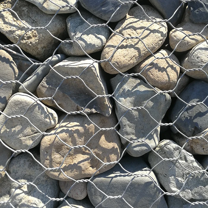 Direct factory woven wire mesh double twisted heavy galvanized pvc coated hexagonal wire netting 2x1x1 gabion box