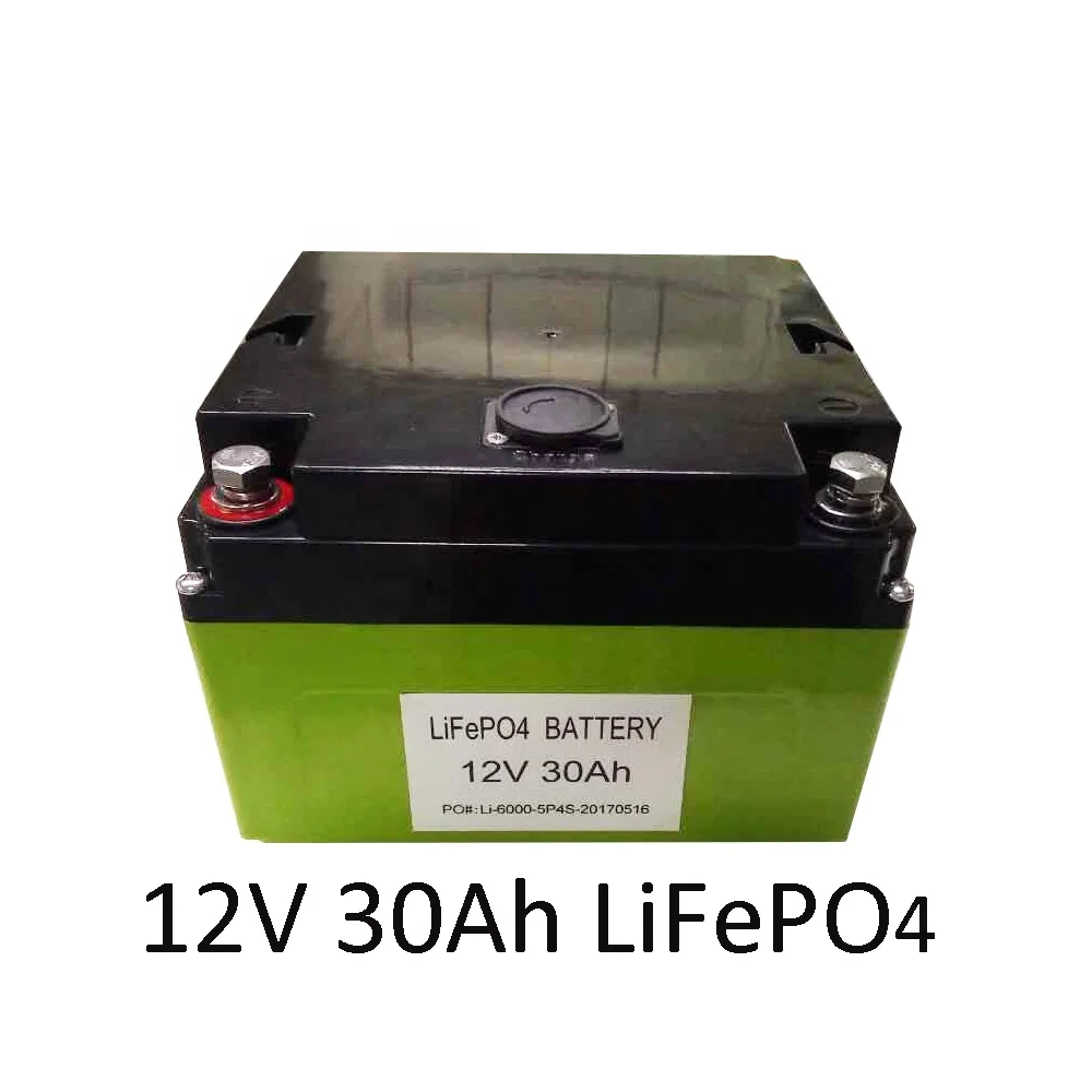 Глубокие циклы lifepo4 20ah 25ah батареи 12v 30ah литий-полимерный литиевый Электрический аккумурятор для игры в гольф тележка с зарядным