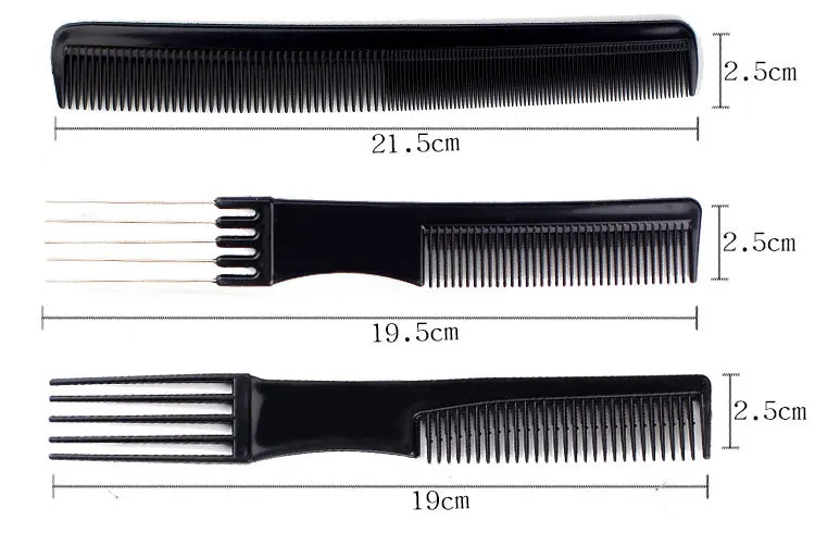 
Recycled plastic section comb,salon toni and guy combs 