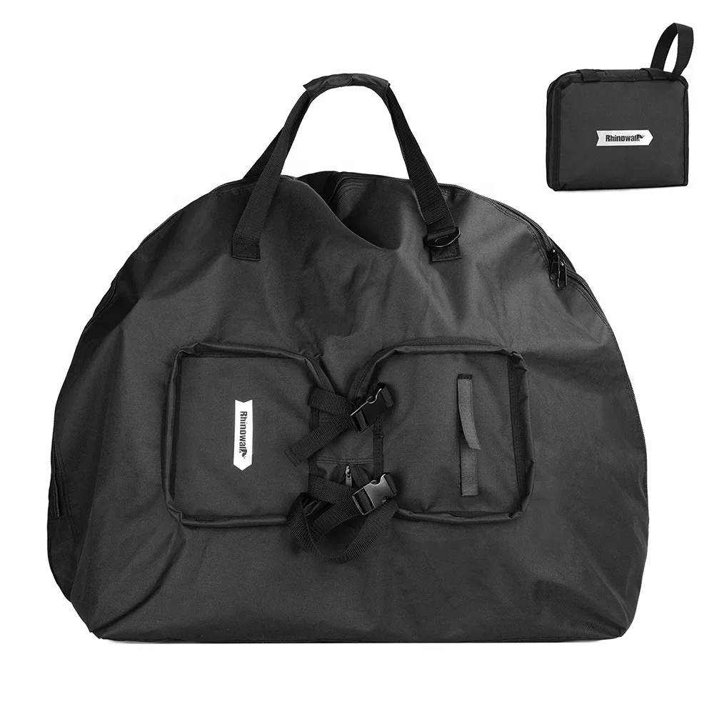 Rhinowalk  14-16 Inch Folding Bike Carry Bag Portable Bicycle Carry Bag Cycling Transport Case Travel Bicycle Accessories