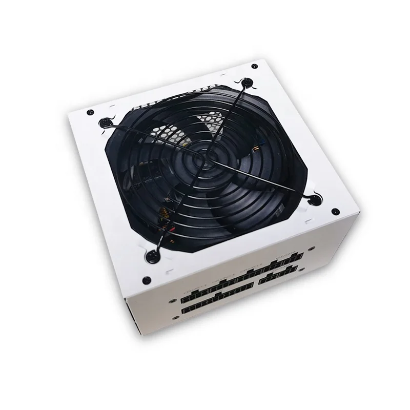 Блок питания ATX для ПК с вентилятором 12 см 256-600 Вт полностью модульный