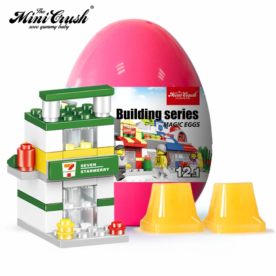 Lovely Toy Children Surprise Carton Egg Toys For Kids