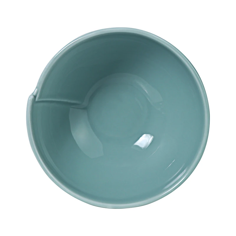 Double Irregular Shapes Dishes Chaozhou Ceramic Sugar Basin Porcelain Coffee Set Sugar Bowl For Cafe Restaurant Supplier