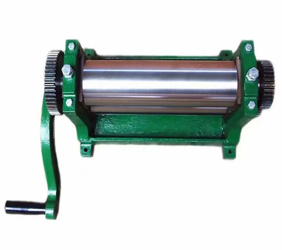 Hot sale new type manual/electric beeswax foundation sheet machine