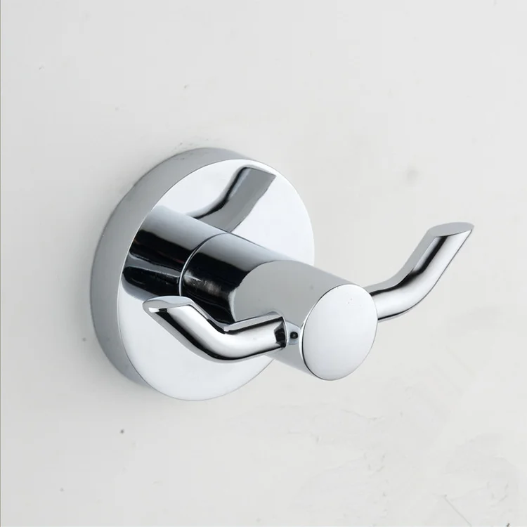 Hotel Project Wall Mounted Chrome Modern Sanitary Fittings Bathroom Accessories set