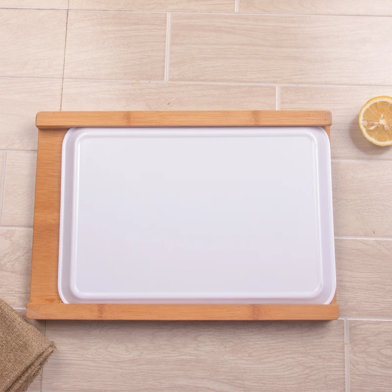 
Bamboo cutting board with tray Wholesale Eco-friendly Natural custom Organic Bamboo Cutting Board Chopping Block With Tray 