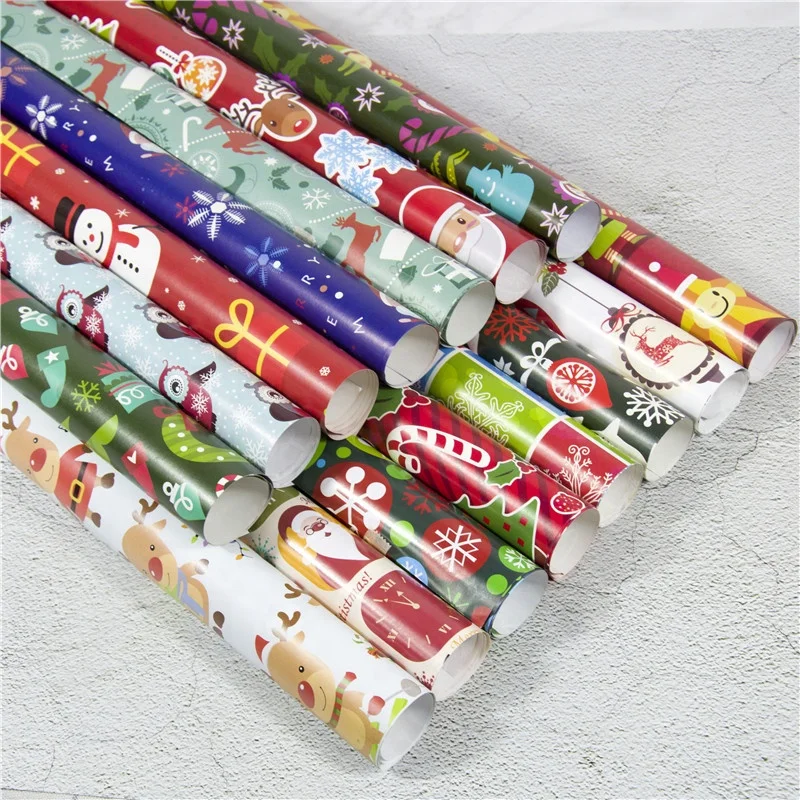 Оптовая продажа, Рождественская упаковочная бумага, органайзер для еды в Африканском, американском, японском, Корейском стиле