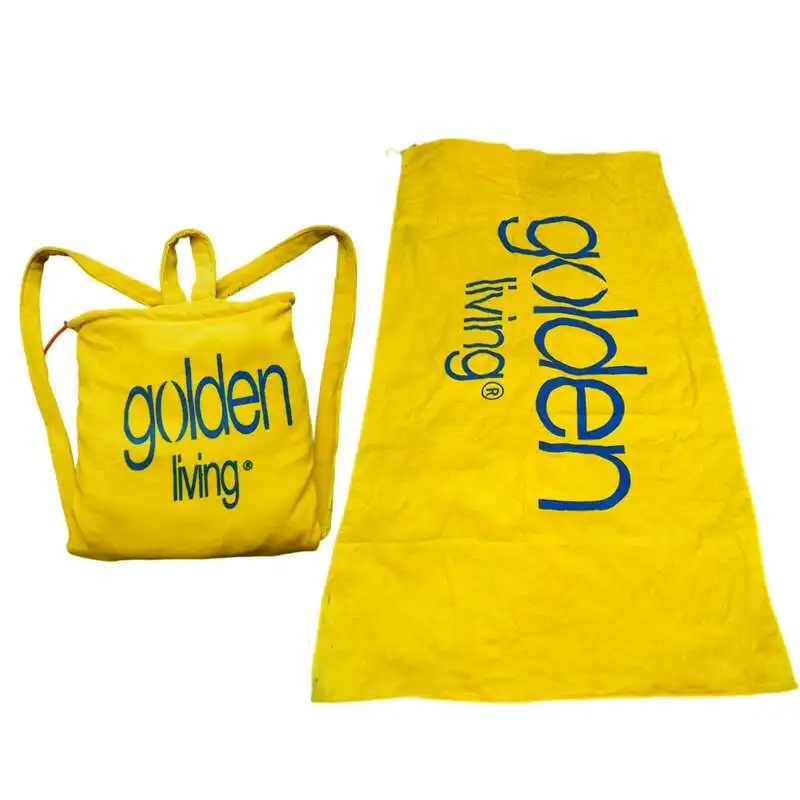 100%Cotton Personalized 2 In 1 Beach Towel Backpack Full Printed Terry Custom Large Beach Towel with Bag