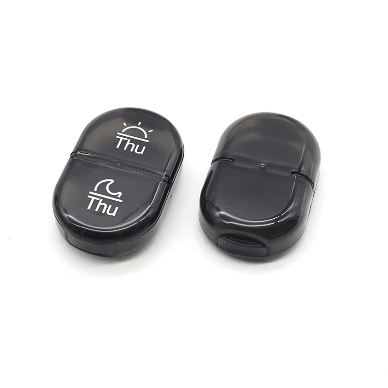 Hot Sale Weekly Pill Organizer AM PM with 7 Daily Pocket Case to Hold Vitamin Storage Box