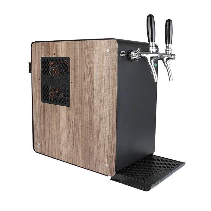 Beelili Best Selling Table Top Commercial Soda Water Maker Electric Hot and Cold Water Dispenser Desktop Stainless Steel 100W 5L