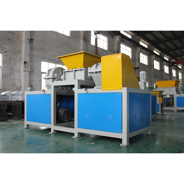 Industrial Heavy Duty Large Plastic Recycling Machinery Cutting Shredder