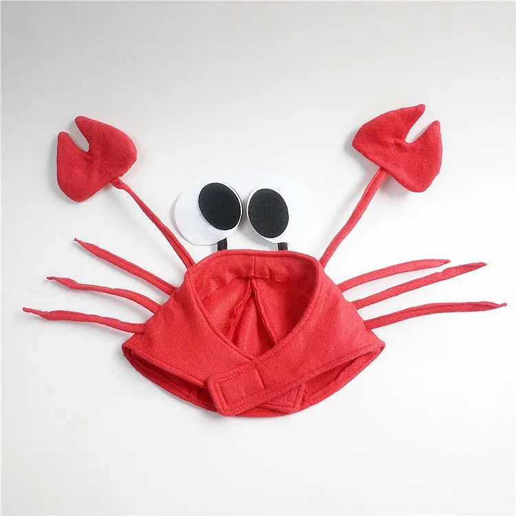 Hot Selling Wholesale Halloween Carnival Fancy Dress Adult Party Lobster Hat