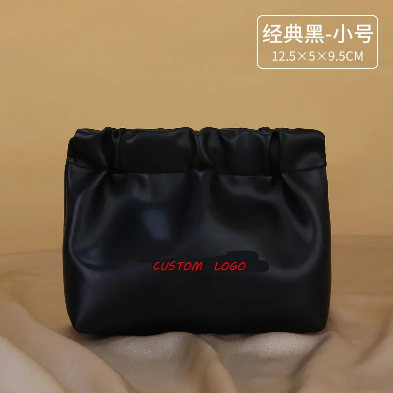 Spring-open Self-close Lipstick Makeup Cosmetic Bag Portable Carry-on Storage Bag Inside Handbag Small Mini Key Out Bag
