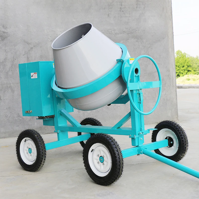 Diesel Engine Cement Machinery Concrete Mixer Portable Concrete Mixers 400l in Kenya
