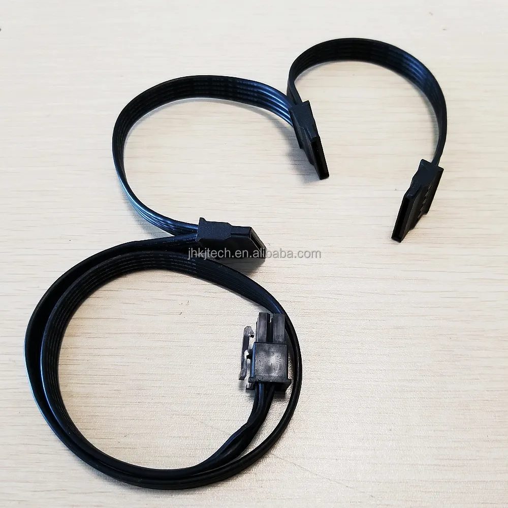  PCI-e 6Pin to 3 Ports SATA 15Pin Power Supply Cable for CORSAIR RMx Series RM1000x RM850x RM750X RM650x RM550x Adapter